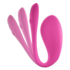 Смарт-віброяйце – We-Vibe Jive 2 Electric Pink, пульт керування, 4 години роботи