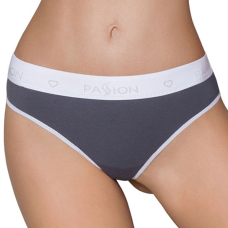 Спортивні трусики–стрінги Passion PS007 PANTIES темно–сірий, L
