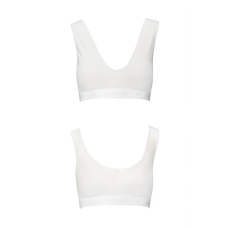 Спортивний топ з еластичної бавовни Passion PS005 TOP L, білий