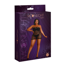 Сукня–бодістокінг Moonlight Plus Model 10 XL–XXXL Чорний колір