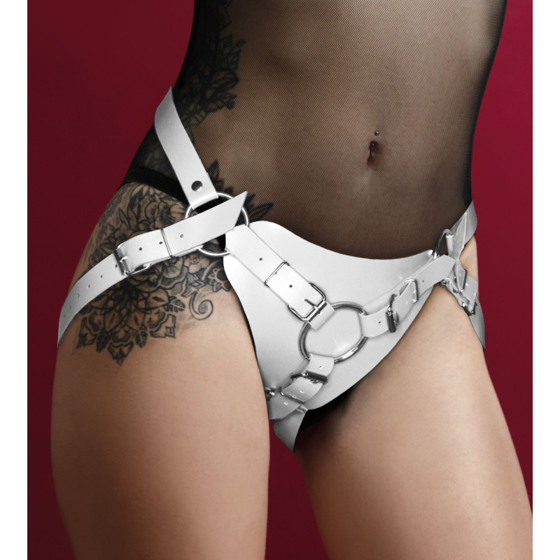 Труси для страпона Feral Feelings Strap-on Harness White, white