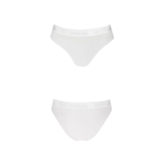 Трусики з прозорою вставкою Passion PS006 PANTIES S, білий