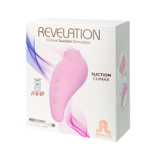 Вакуумный смарт-стимулятор для клитора – Adrien Lastic Revelation Pink – режим Boost, приложение