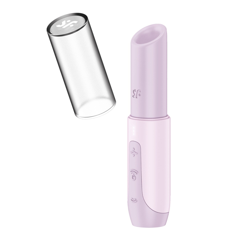 Вакуумный стимулятор – Satisfyer Secret Kiss, технология 3D Air Pulse, 30 режимов + защитная крышечка
