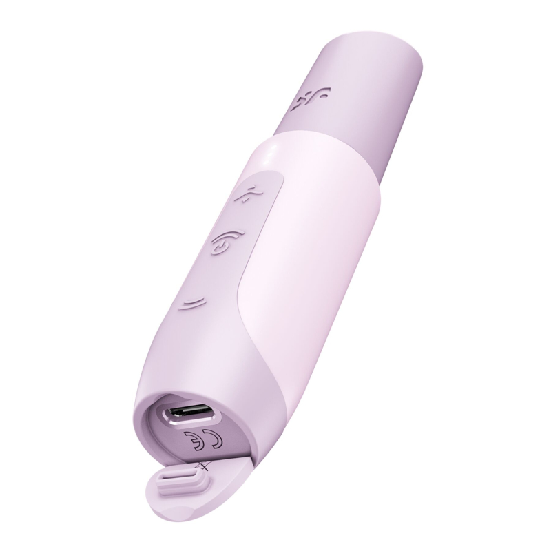 Вакуумный стимулятор – Satisfyer Secret Kiss, технология 3D Air Pulse, 30 режимов + защитная крышечка