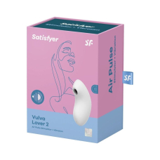Вакуумний стимулятор + вібратор – Satisfyer Vulva Lover 2 White – 11 вакуумних режимів та 10 вібрацій