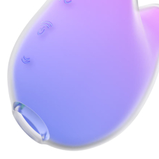 Вакуумний стимулятор з вібрацією – Satisfyer Mermaid Vibes Violet/Pink – 12 вібро режимів + 11 вакуумних
