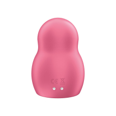 Вакуумний стимулятор з вібрацією – Satisfyer Pro To Go 1 Red – 12 режимів вібрації + 11 варіантів вакуумної