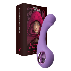 Вібратор для точки G – FairyGasm BraveryAward Violet – 9 режимів вібрації, гнучкий корпус
