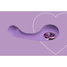 Вибратор для точки G – FairyGasm BraveryAward Violet – 9 режимов вибрации, гибкий корпус