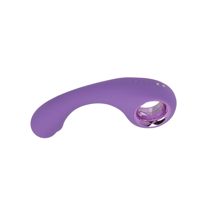 Вибратор для точки G – FairyGasm BraveryAward Violet – 9 режимов вибрации, гибкий корпус