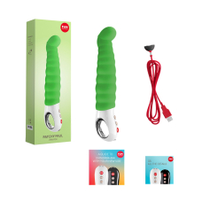 Вібратор для точки G – Fun Factory PATCHY PAUL Fresh Green – гнучкий стовбур, 6 швидкостей + 6 режимів