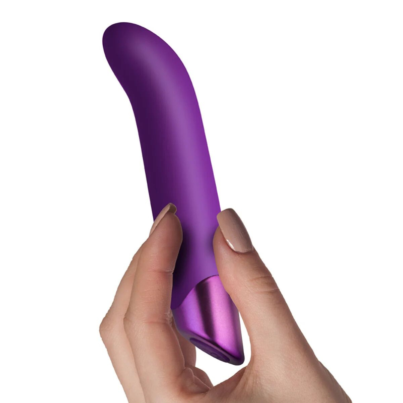 Вібратор для точки G – Rocks Off Chaiamo G Purple – 10 режимів, водозахист