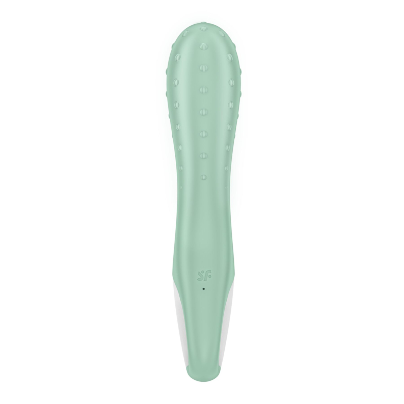 Вибратор для точки G – Satisfyer Air Pump Vibrator 3, функция надувания, 12 вибро-режимов