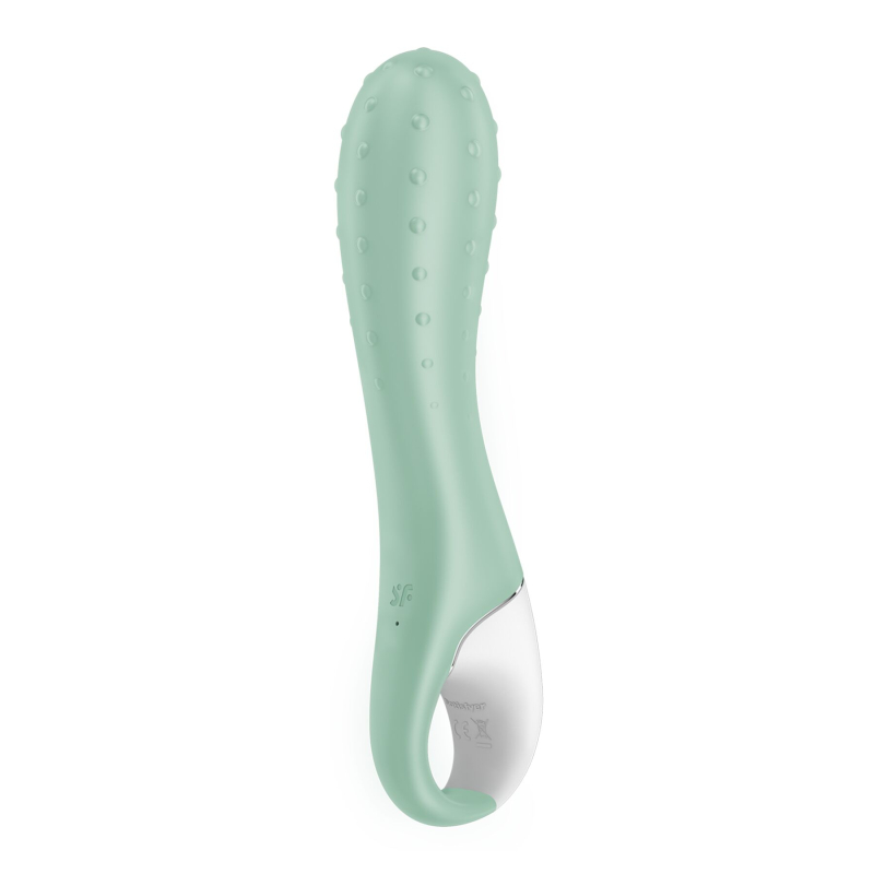 Вибратор для точки G – Satisfyer Air Pump Vibrator 3, функция надувания, 12 вибро-режимов