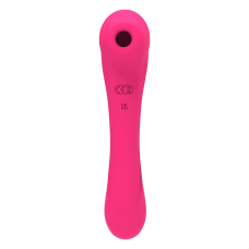 Вібратор і вакуумний стимулятор 2в1 – Alive Quiver Magenta Pink – 10 режимів стимуляцій + 10 вібрацій