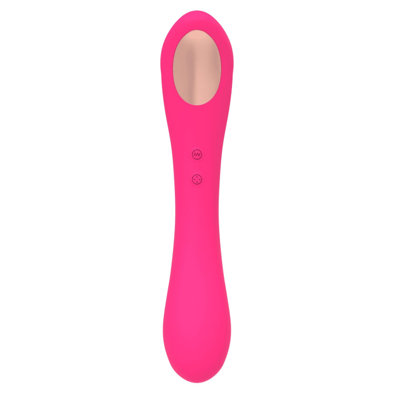 Вібратор і вакуумний стимулятор 2в1 – Alive Quiver Magenta Pink – 10 режимів стимуляцій + 10 вібрацій