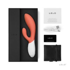 Вібратор-кролик – LELO Ina 3 Coral – 10 унікальних режимів вібрації