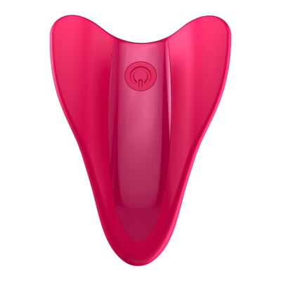 Вібратор на палець Метелик – Satisfyer High Fly Red – 3 режими вібрації та 9 ритмічних малюнків