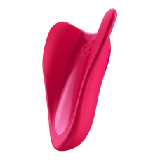 Вібратор на палець Метелик – Satisfyer High Fly Red – 3 режими вібрації та 9 ритмічних малюнків