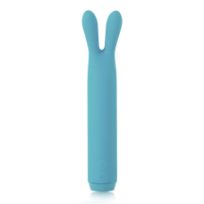 Вібратор з вушками Je Joue Rabbit Bullet Vibrator Teal – потужна вібрація, 5 швидкостей та 7 режимів вібрації