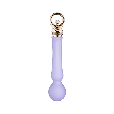 Вібромасажер для точки G з підігрівом до 42°– Zalo Sweet Magic Confidence Wand Fantasy Violet – 8 вібро-режимів