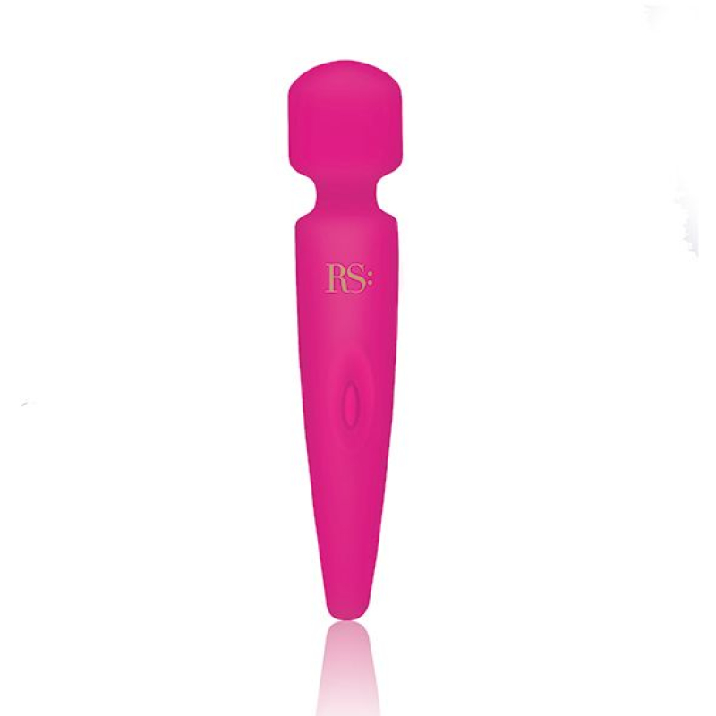Вибромассажер – RIANNE S Bella Mini Wand Rose – 3 уровня вибрации + 7 ритмов