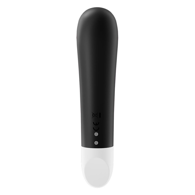 Вібропуля – Satisfyer Ultra Power Bullet 2 Black – 5 режимів інтенсивності, 7 ритмів, водостійкість, тревел-формат