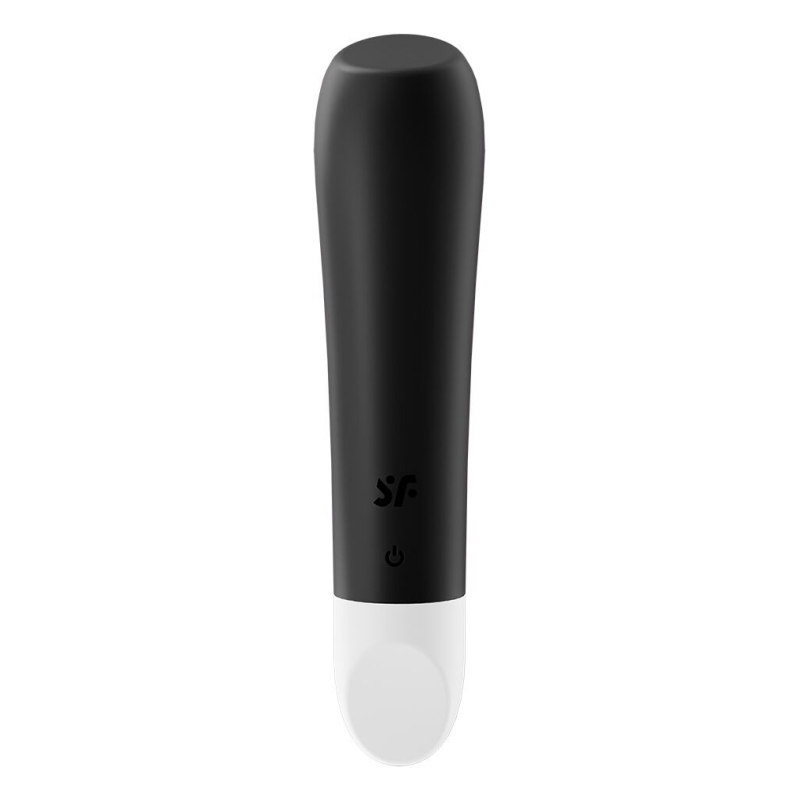 Вібропуля – Satisfyer Ultra Power Bullet 2 Black – 5 режимів інтенсивності, 7 ритмів, водостійкість, тревел-формат