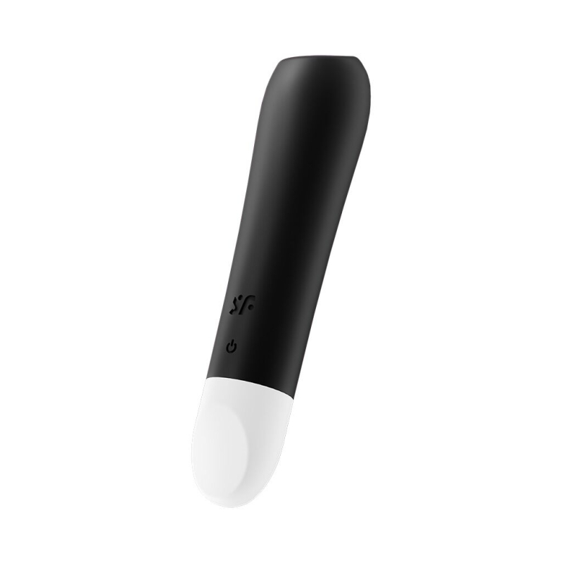 Вібропуля – Satisfyer Ultra Power Bullet 2 Black – 5 режимів інтенсивності, 7 ритмів, водостійкість, тревел-формат