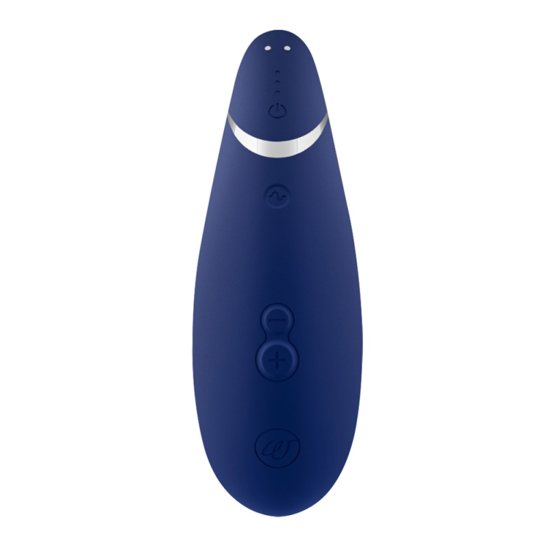 Womanizer Premium 2 Blueberry – Вакуумный клиторальный стимулятор с функциями Autopilot, Smart Silence