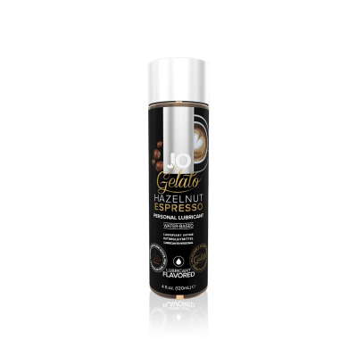 Смазка на водной основе JO GELATO Hazelnut Espresso (120 мл) без сахара, парабенов и пропиленгликоля
