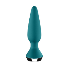 Анальна смарт-вібропробка Satisfyer Plug-ilicious 1 Petrol