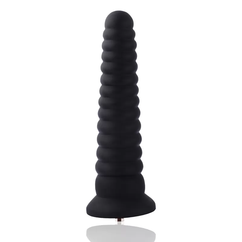 Анальный фаллоимитатор для секс-машин Hismith Tower Shape Anal Toy, система KlicLok, длина 25.5 см