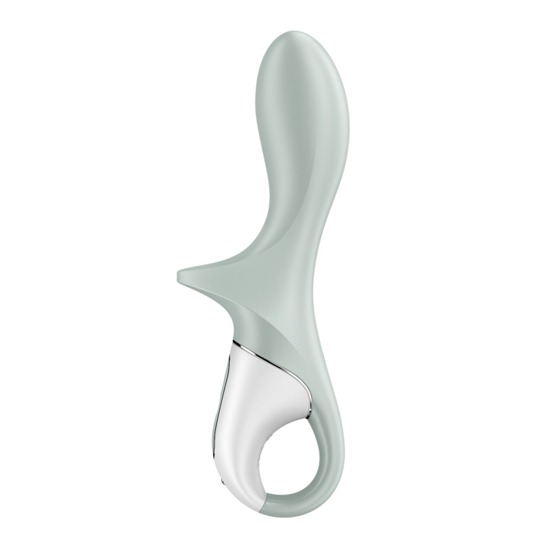 Анальный надувной вибратор – Satisfyer Air Pump Booty 3 с гибким стволом
