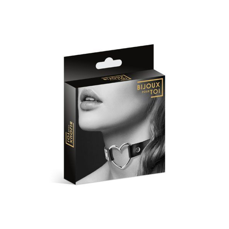 Чокер з сердечком Bijoux Pour Toi – HEART, екошкіра