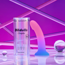 Дилдо на присоске Love To Love Dildolls Utopia XL – ультрамягкий, 19.5 см