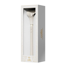 Двосторонній вібромасажер – Zalo Calla Ivory White, 2 мотори
