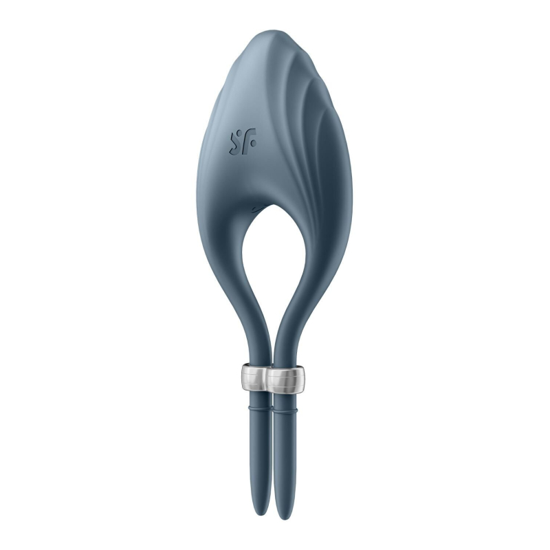 Эрекционное виброкольцо-ласо Satisfyer Duelist Dark Blue, 10 режимов, мощный мотор
