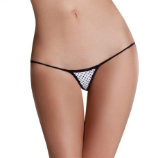 Жіночі мікростринги з мікрофібри Passion MT019 One size, білий