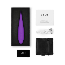 Кліторальний вібратор LELO DOT Travel, фіолетового кольору