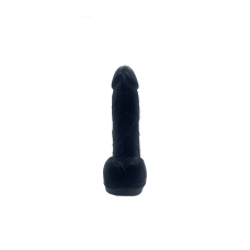 Крафтове мило-член із присоскою Чистий Кайф Black size S натуральне