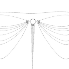 Ланцюжок трусики або ліф Bijoux Indiscrets Magnifique Waist Chain – silver, прикраса на тіло