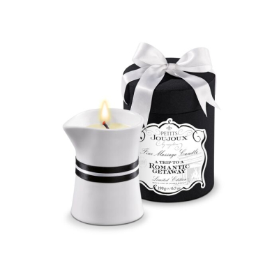 Массажная свеча Petits Joujoux - Romantic Getaway - Ginger Biscuit (180 г) роскошная упаковка