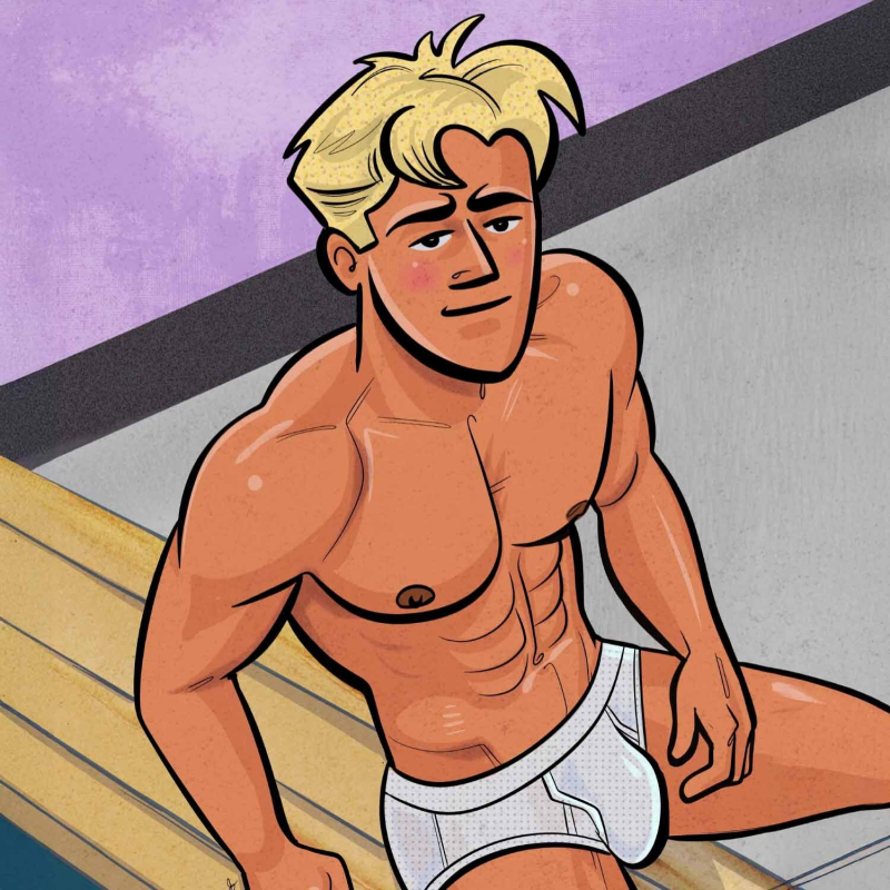 Мастурбатор анус у формі чоловічих сідниць героя коміксу – Fleshjack Power Bottom