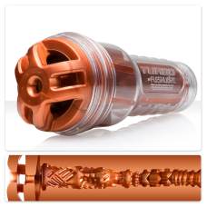 Мастурбатор для члена Fleshlight Turbo Ignition Copper – імітатор мінету