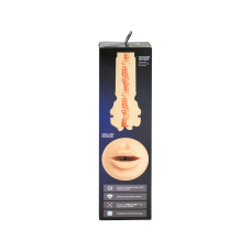Мастурбатор для чоловіків ротик – Kiiroo Feel Mouth зі всмоктувальною інтерактивною насадкою PowerBlow Combo Set