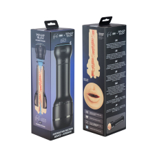 Мастурбатор для чоловіків ротик – Kiiroo Feel Mouth зі всмоктувальною інтерактивною насадкою PowerBlow Combo Set