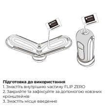 Розкладний Мастурбатор для чолоіків – Tenga Flip Zero Black зі зміною інтенсивності стимуляції
