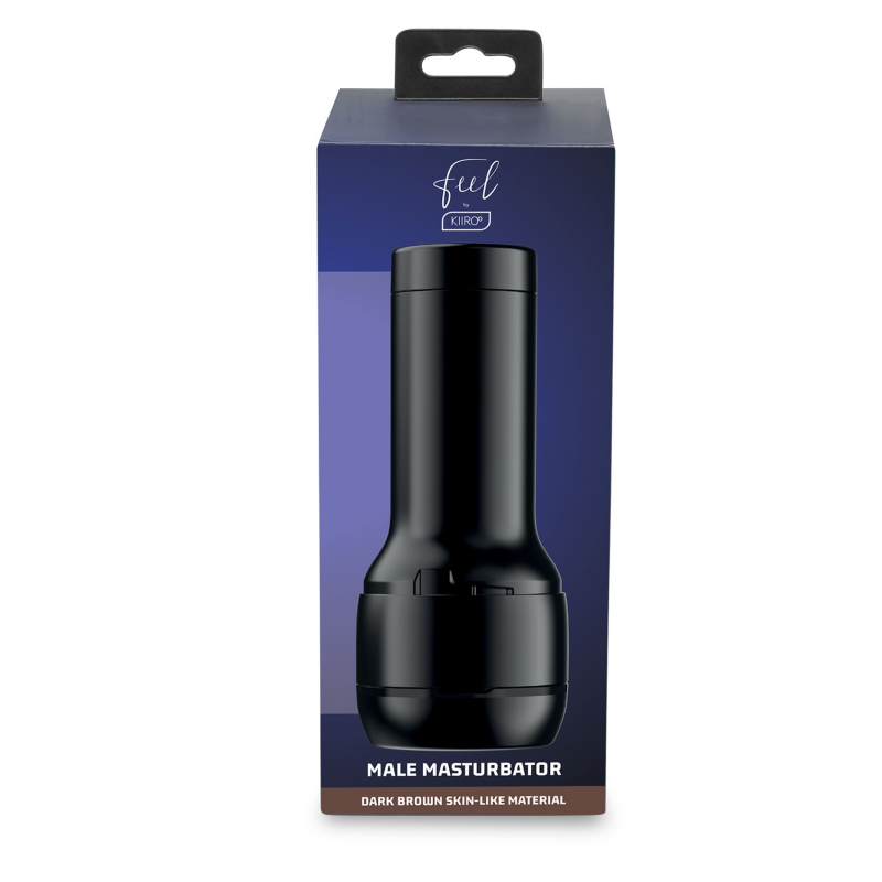 Мастурбатор в колбі для секс машини Kiiroo Keon – Kiiroo Feel Stroker Dark Brown